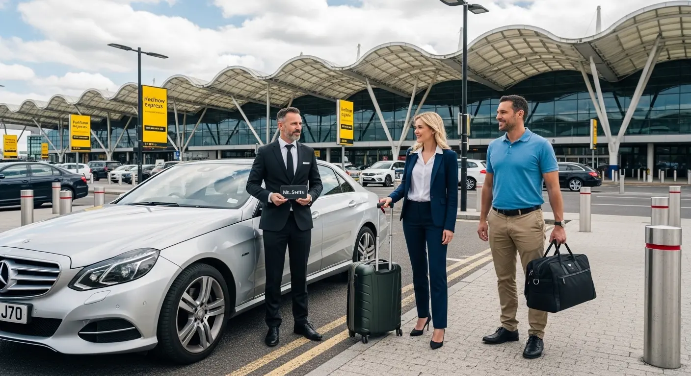 Best Western Cromwell Road Taxi to Heathrow T5 Ride