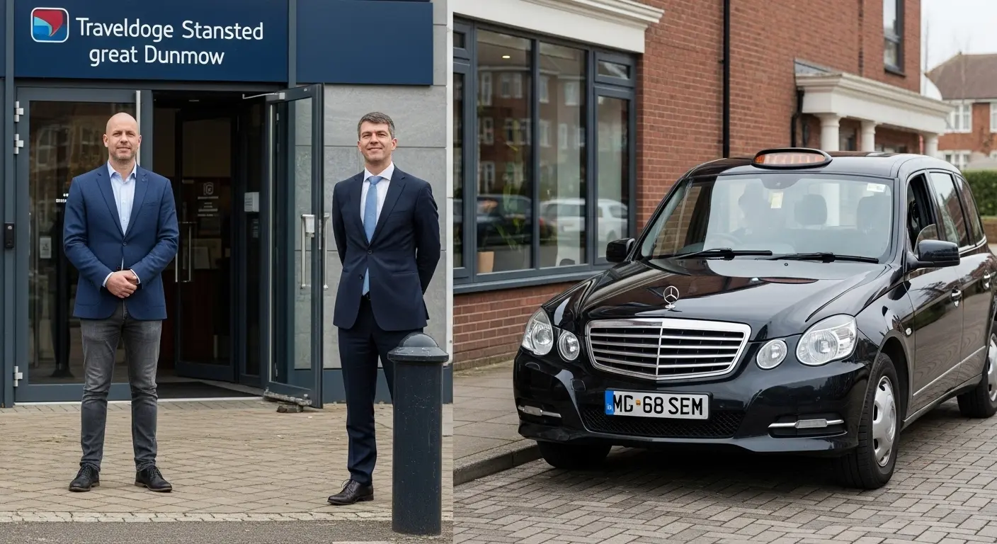 Travelodge Stansted Great Dunmow Taxi Transfers UK 