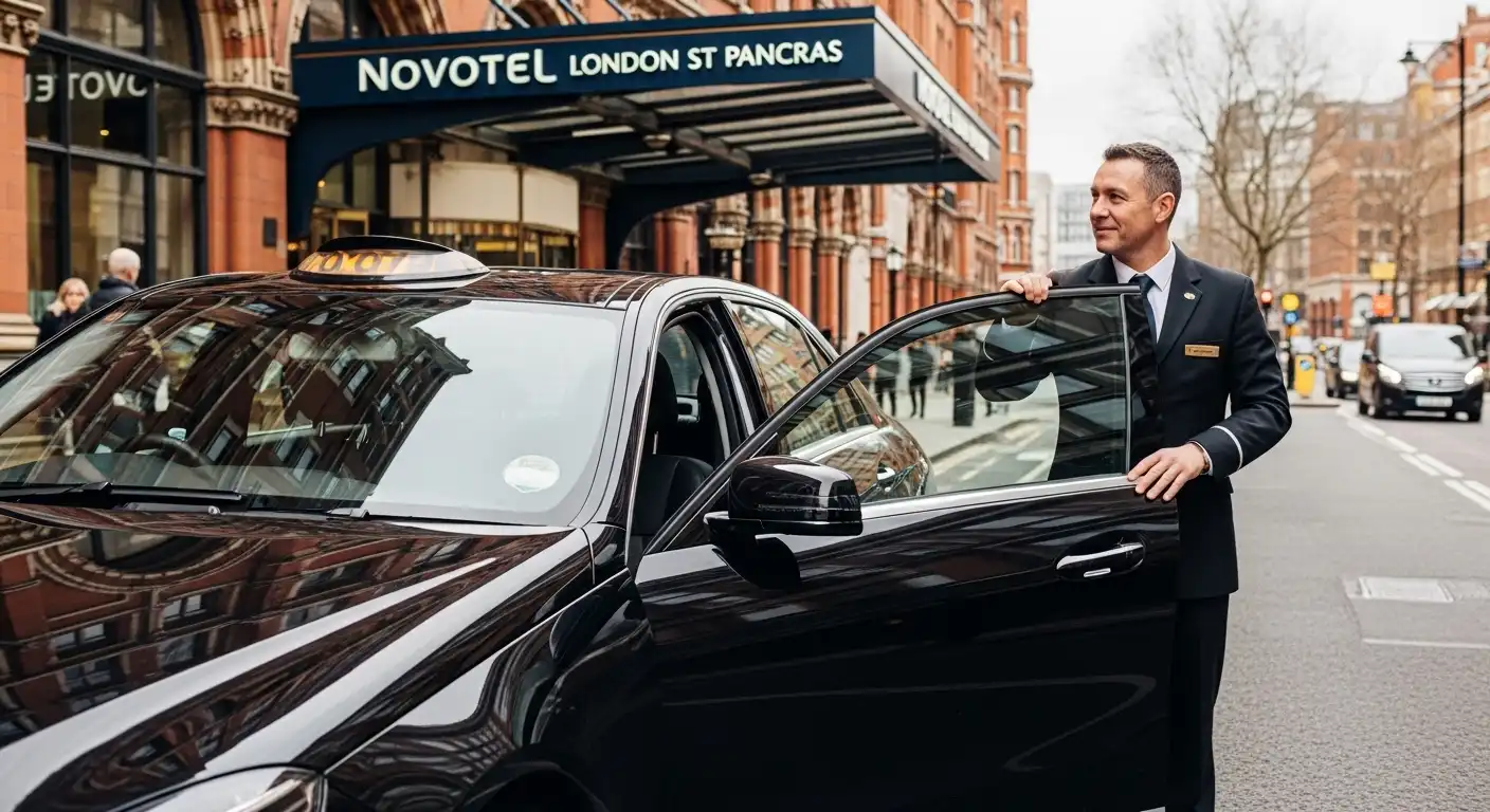 Taxi from Novotel St Pancras to Heathrow Airport T5