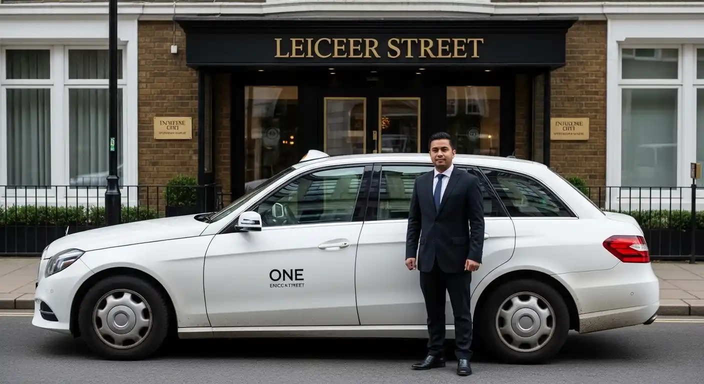 Taxi from One Leicester Street Hotel to Heathrow T5