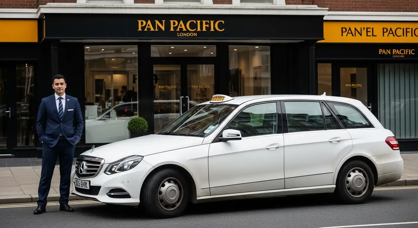 Pan Pacific London Taxi to Heathrow T5 Transfer