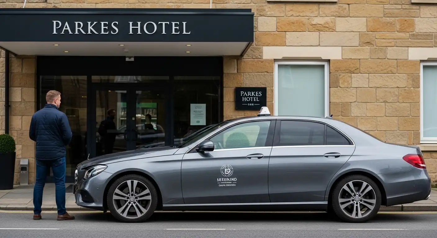 Parkes Hotel Taxi to Heathrow T5 Transfers Services
