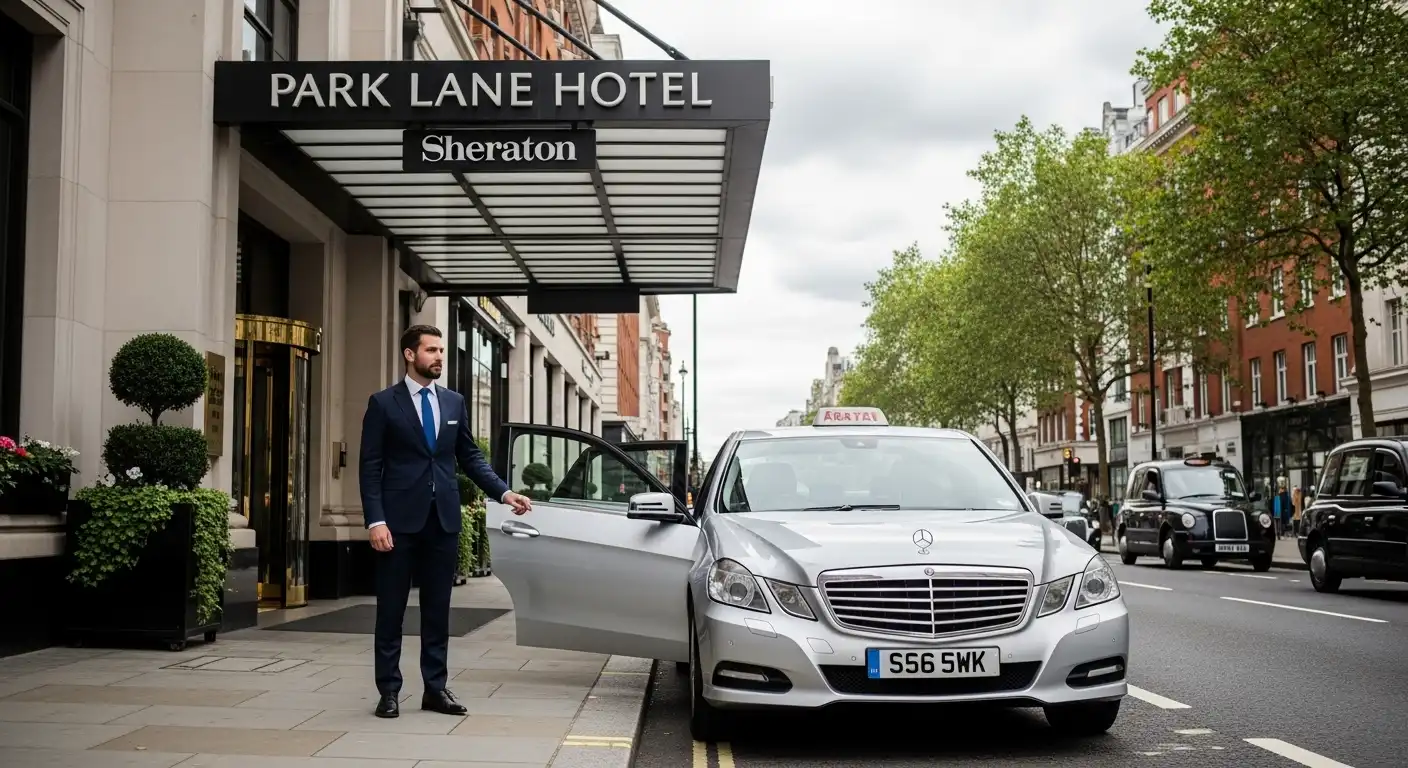 Park Lane Hotel Sheraton Taxi Heathrow T5 Transfers