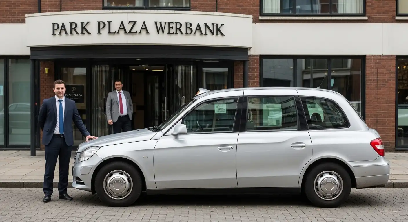Park Plaza Riverbank London to Heathrow T5 Taxi
