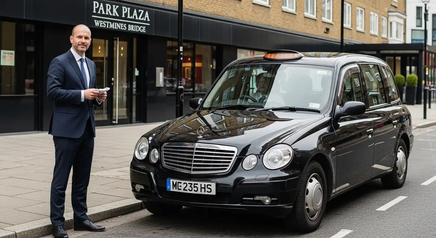 Park Plaza Westminster Bridge Taxi to Heathrow T5