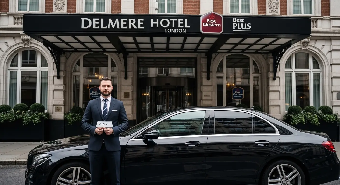 Delmere Hotel London Best Western Taxi Heathrow T5