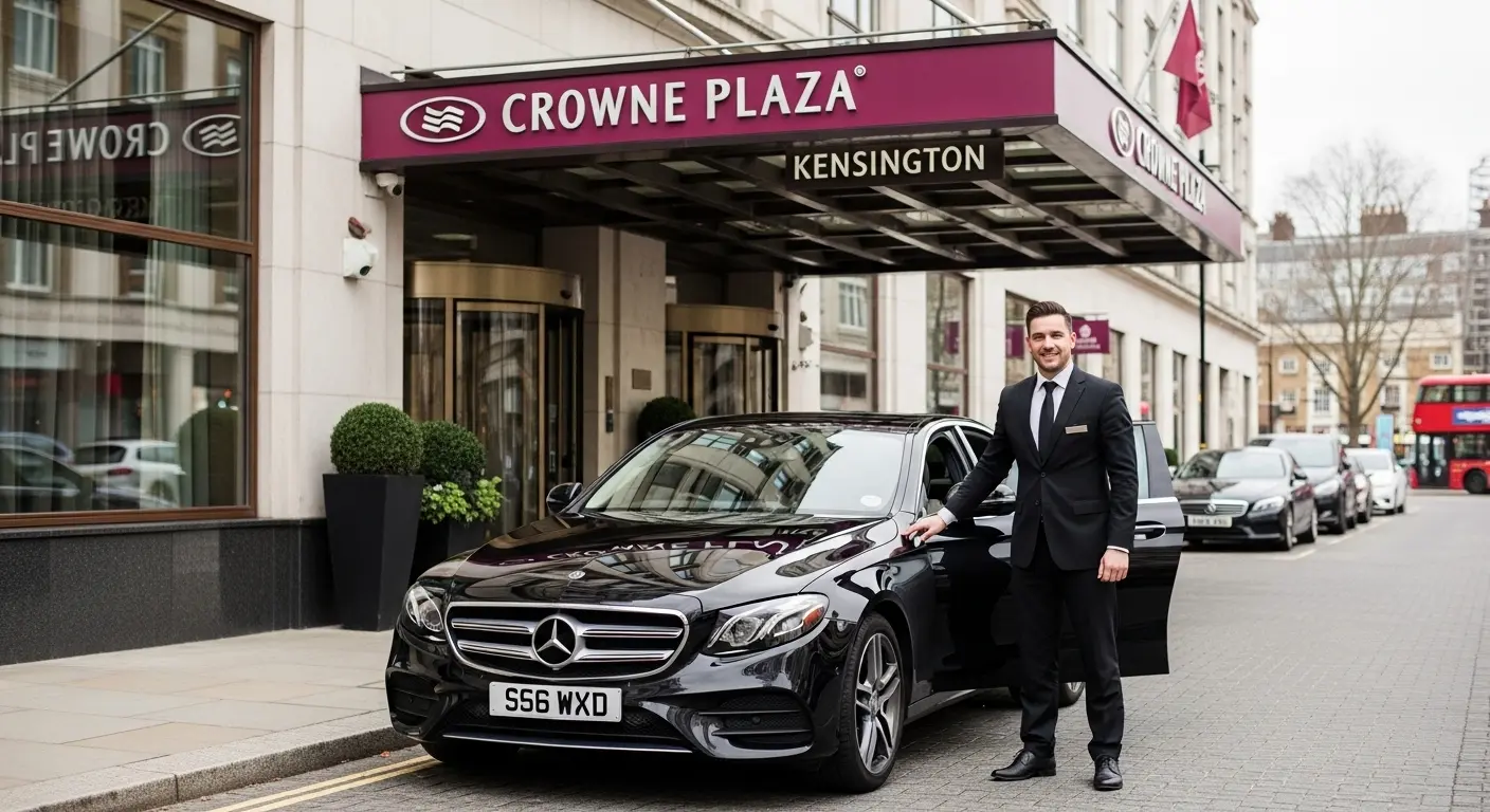 Crowne Plaza Kensington Taxi to Heathrow Terminal 5
