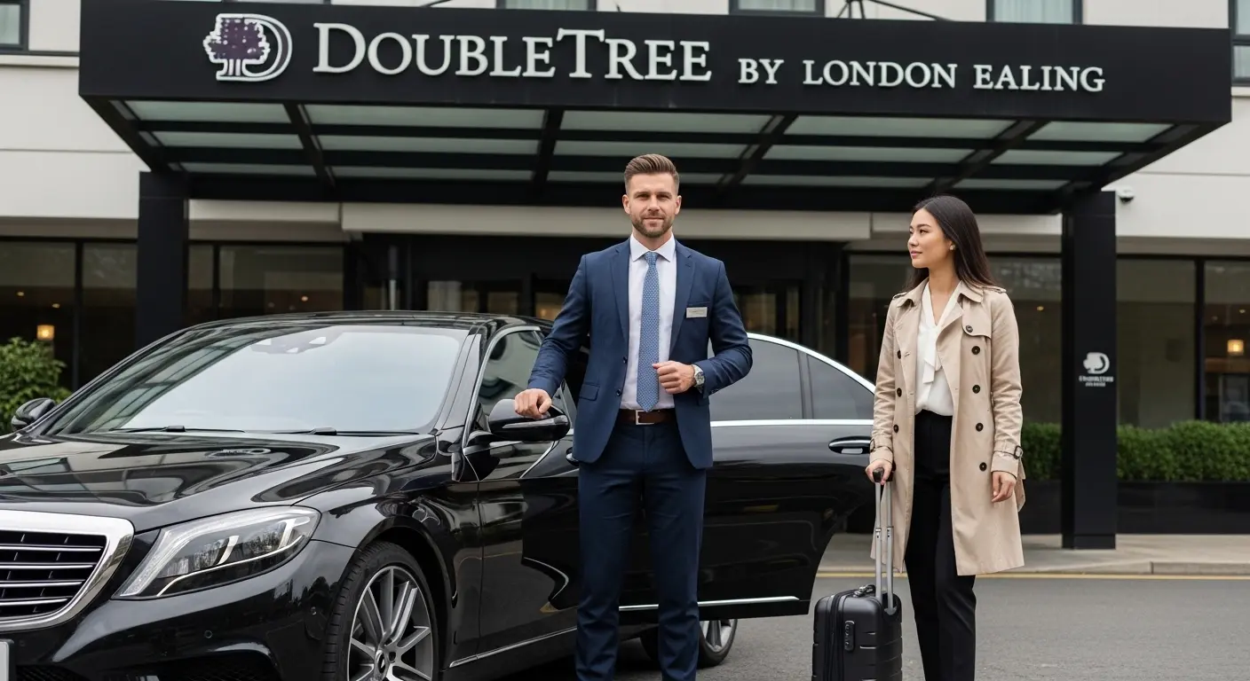 DoubleTree by Hilton London Ealing Taxi to Heathrow T5