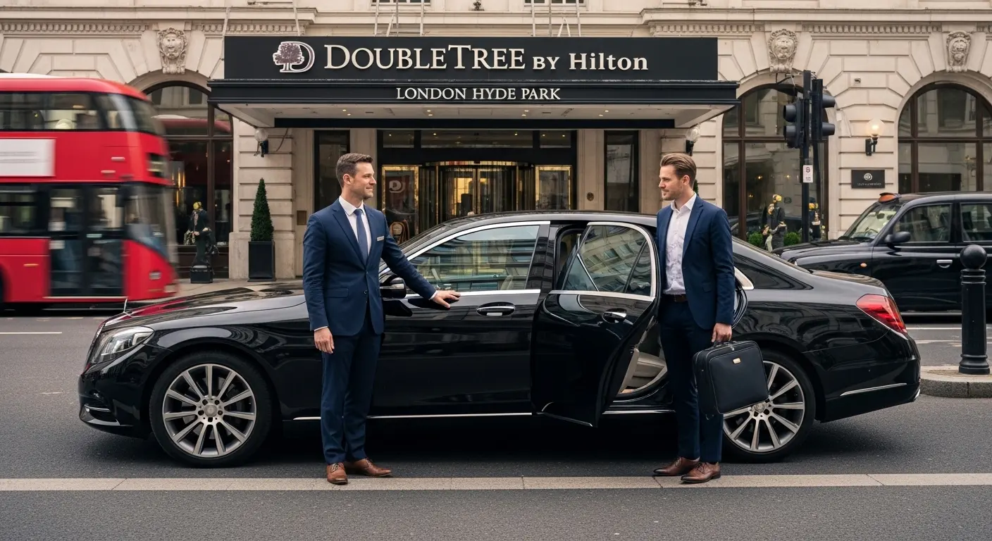 DoubleTree by Hilton London Hyde Park Taxi to T5