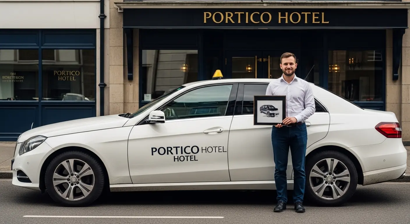 Portico Hotel the Taxi to Heathrow T5 Transfers Service