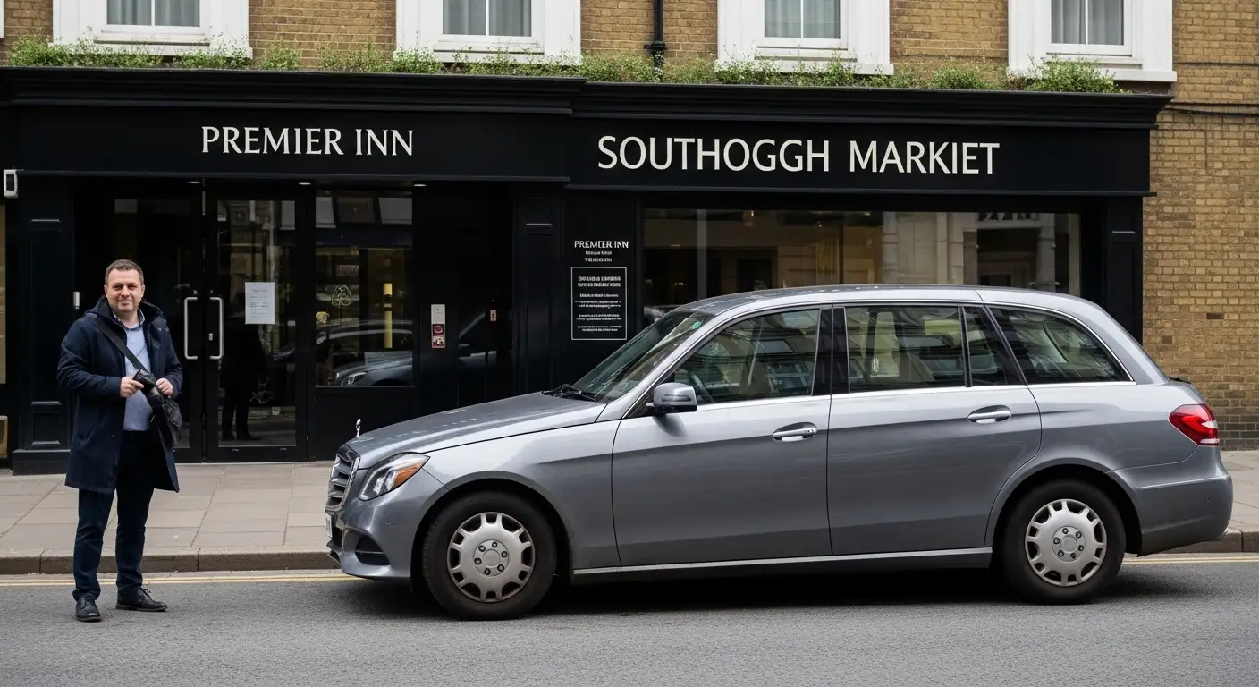 Premier Inn Southwark Taxi to Heathrow T5 | Cab