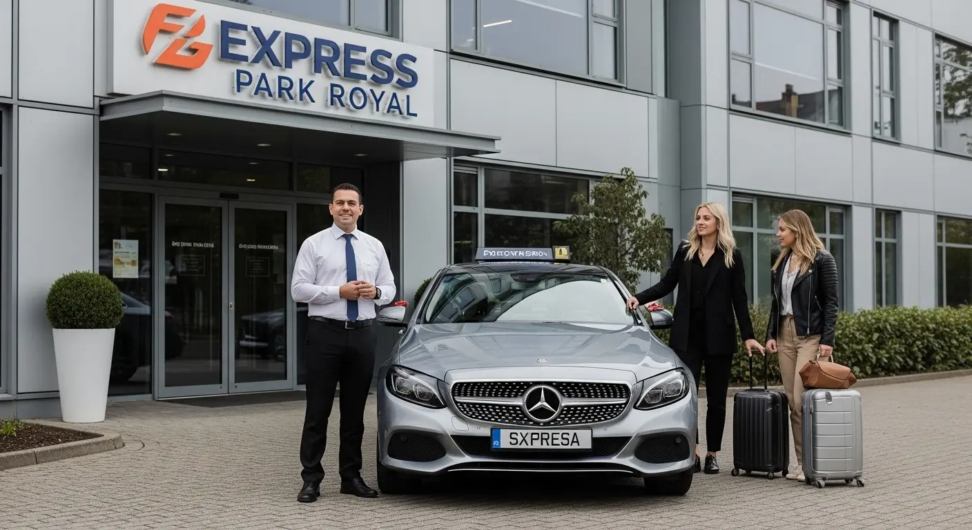 Express Park Royal Taxi to Heathrow T5 Transfers