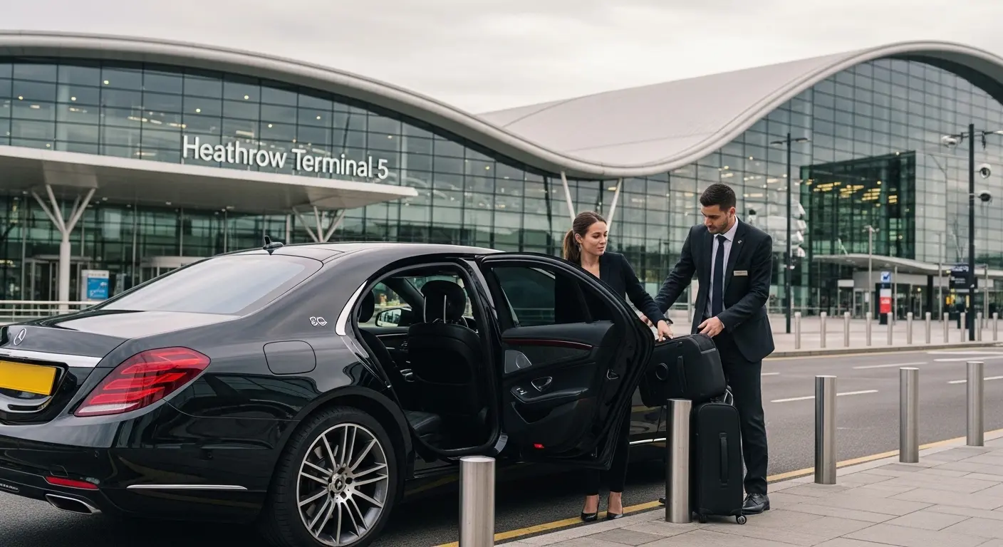 Taxi from OYO New Dome Hotel to Heathrow Airport T5