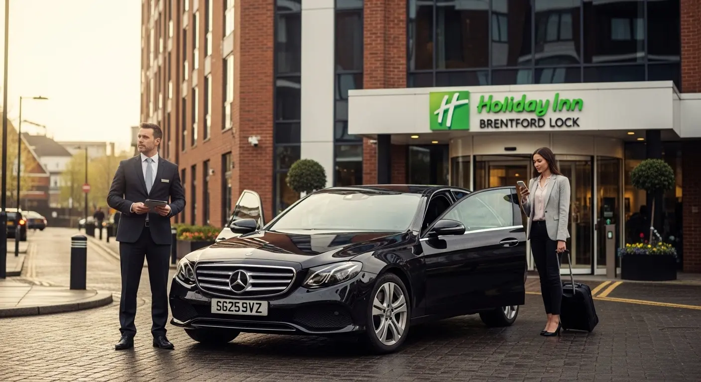 Holiday Inn Brentford Lock Taxi to Heathrow T5