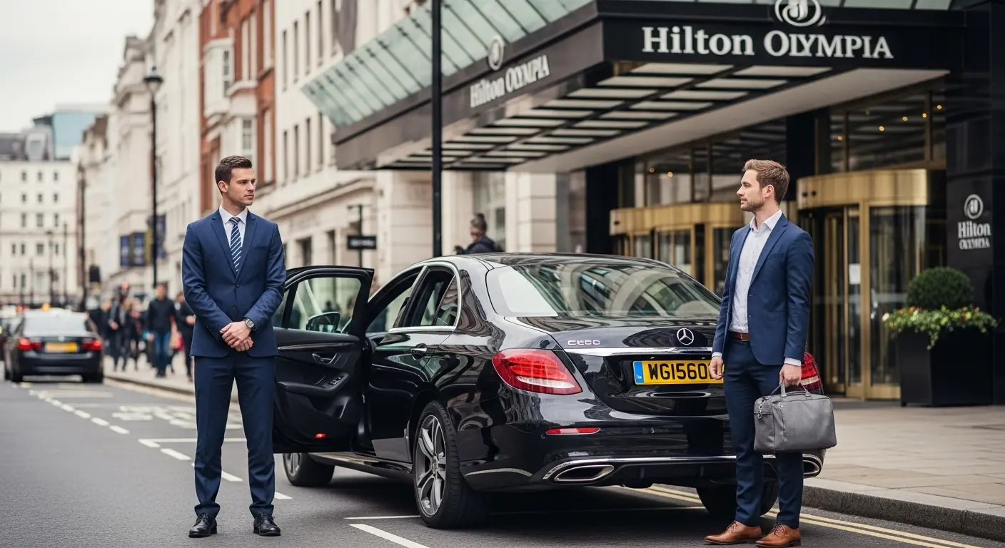 Hilton Olympia Taxi to Heathrow T5 Transfers