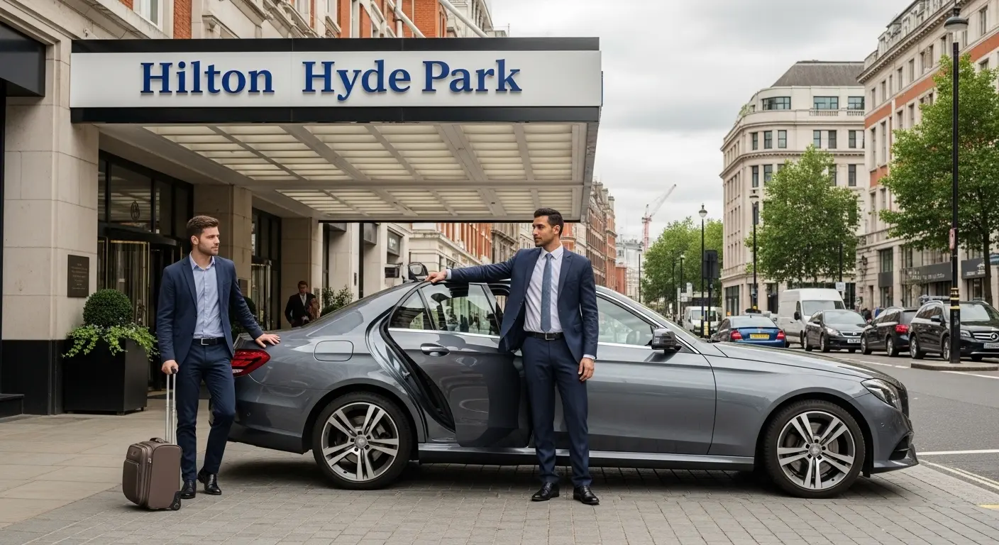 Hilton Hyde Park Hotel Taxi Heathrow Transfer Service