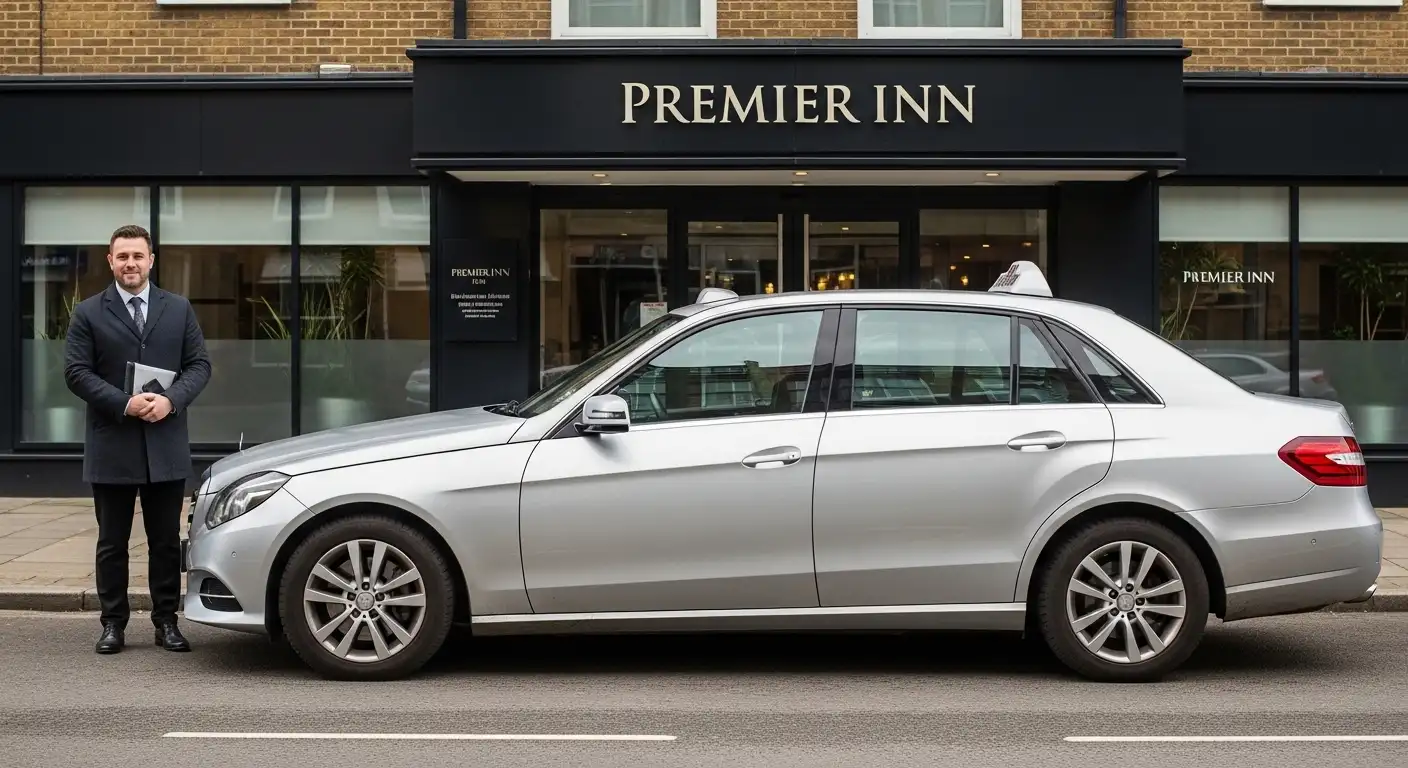 Premier Inn Waterloo to Heathrow T5 Taxi Transfer