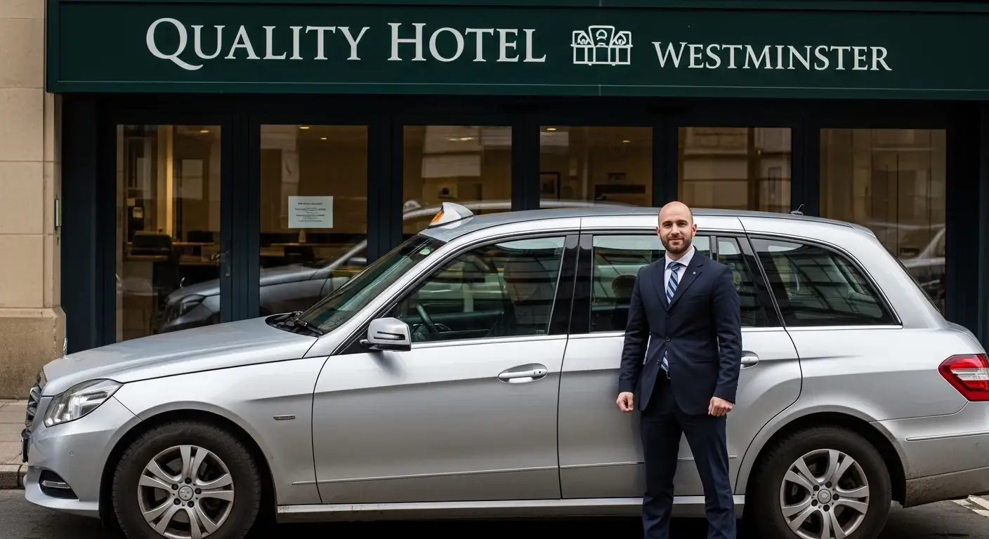 Quality Hotel Westminster Taxi to Heathrow T5 Transfer