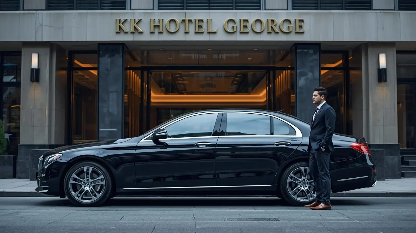 K K Hotel George to Heathrow T5 Taxi Transfers 