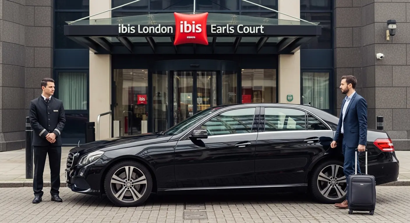 Ibis Earls Court Taxi to Heathrow Terminal 5 Transfer