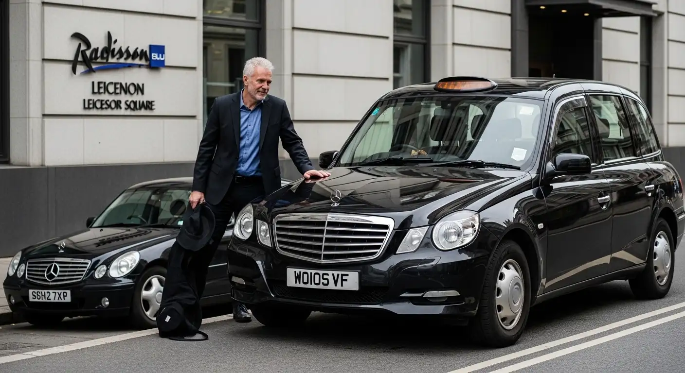 Taxi from Radisson Blu Leicester Square to Heathrow T5