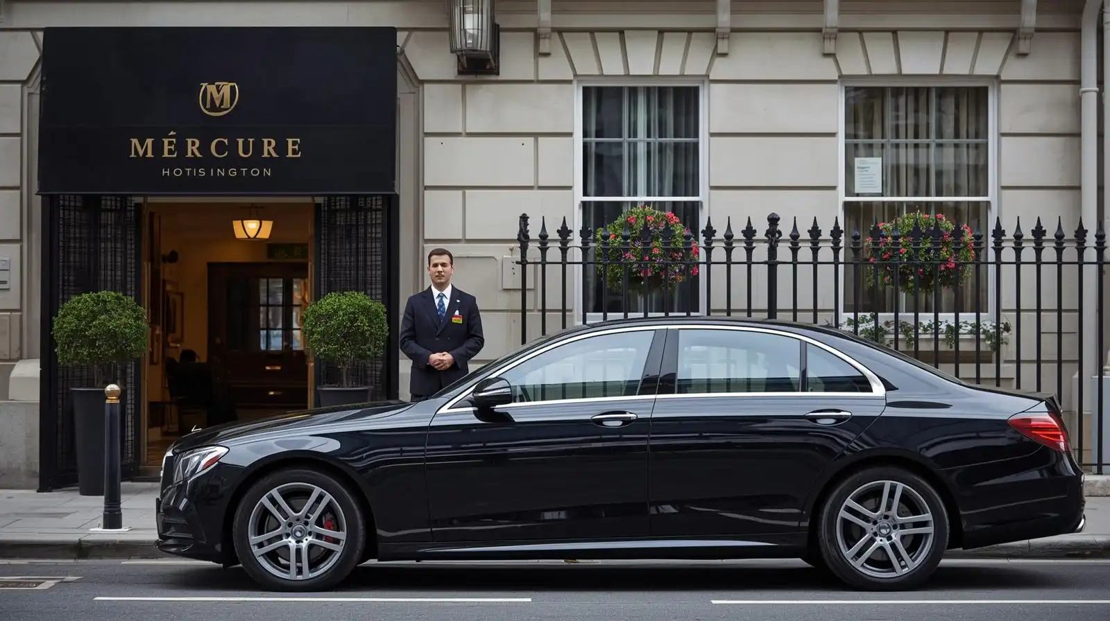 Mercure London Kensington Taxi to Heathrow T5