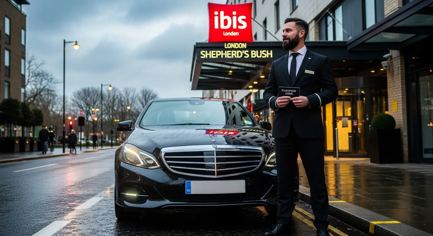 Ibis Shepherds Bush Hammersmith Taxi to Heathrow T5