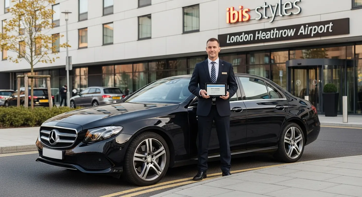 ibis styles london heathrow airport taxi to T5