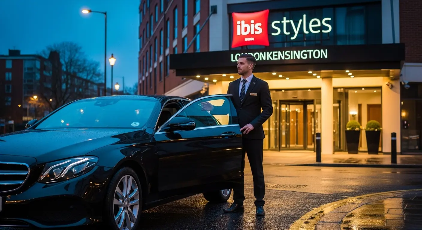 Ibis Styles London Kensington Taxi to Heathrow T5