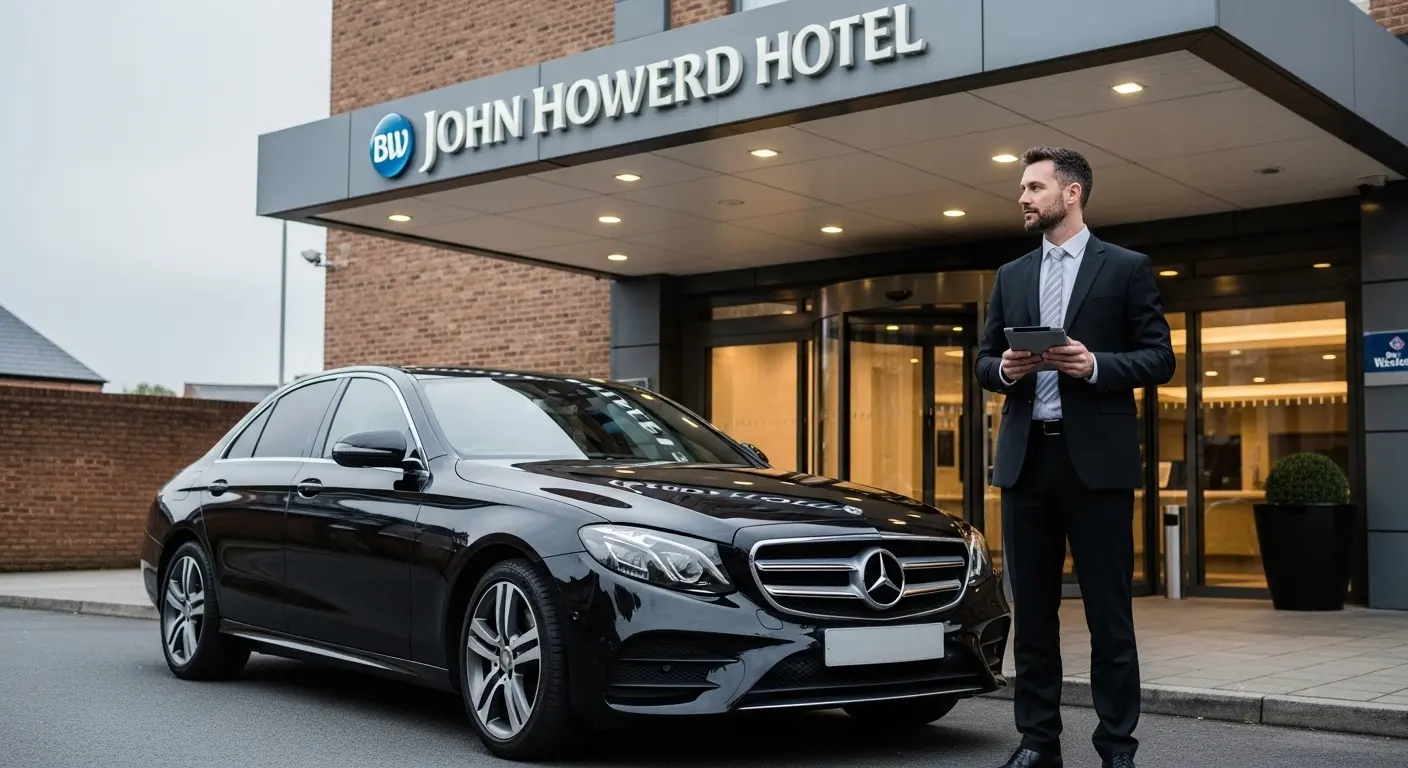 John Howard Hotel Best Western Taxi to Heathrow T5