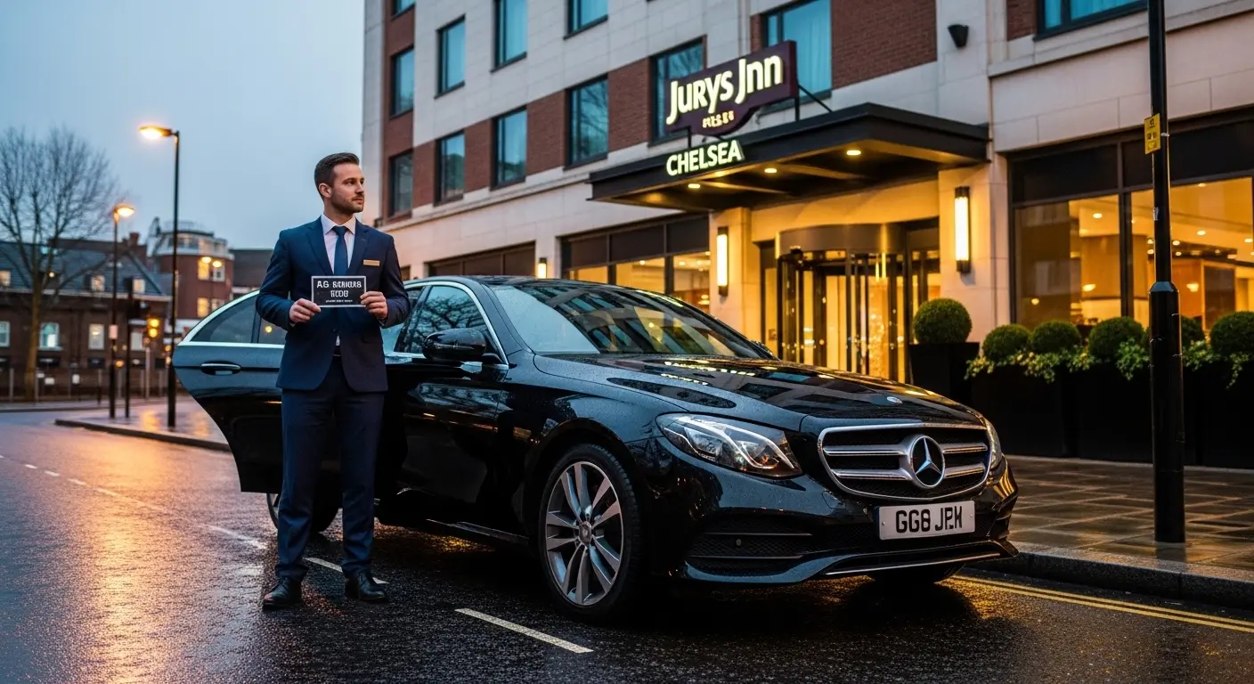 Jurys Inn Chelsea Taxi to Heathrow Terminal 5