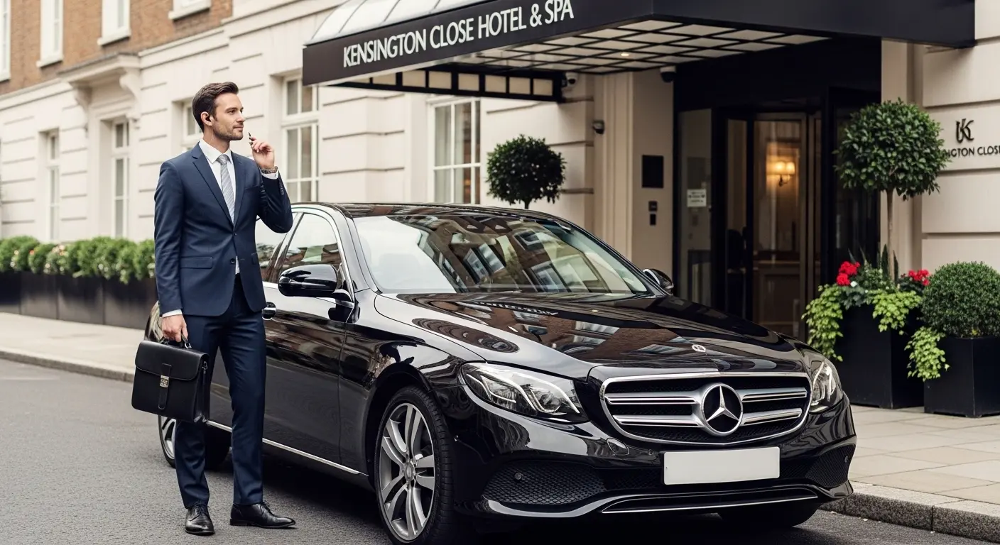 Kensington Close Hotel Spa Taxi to Heathrow T5
