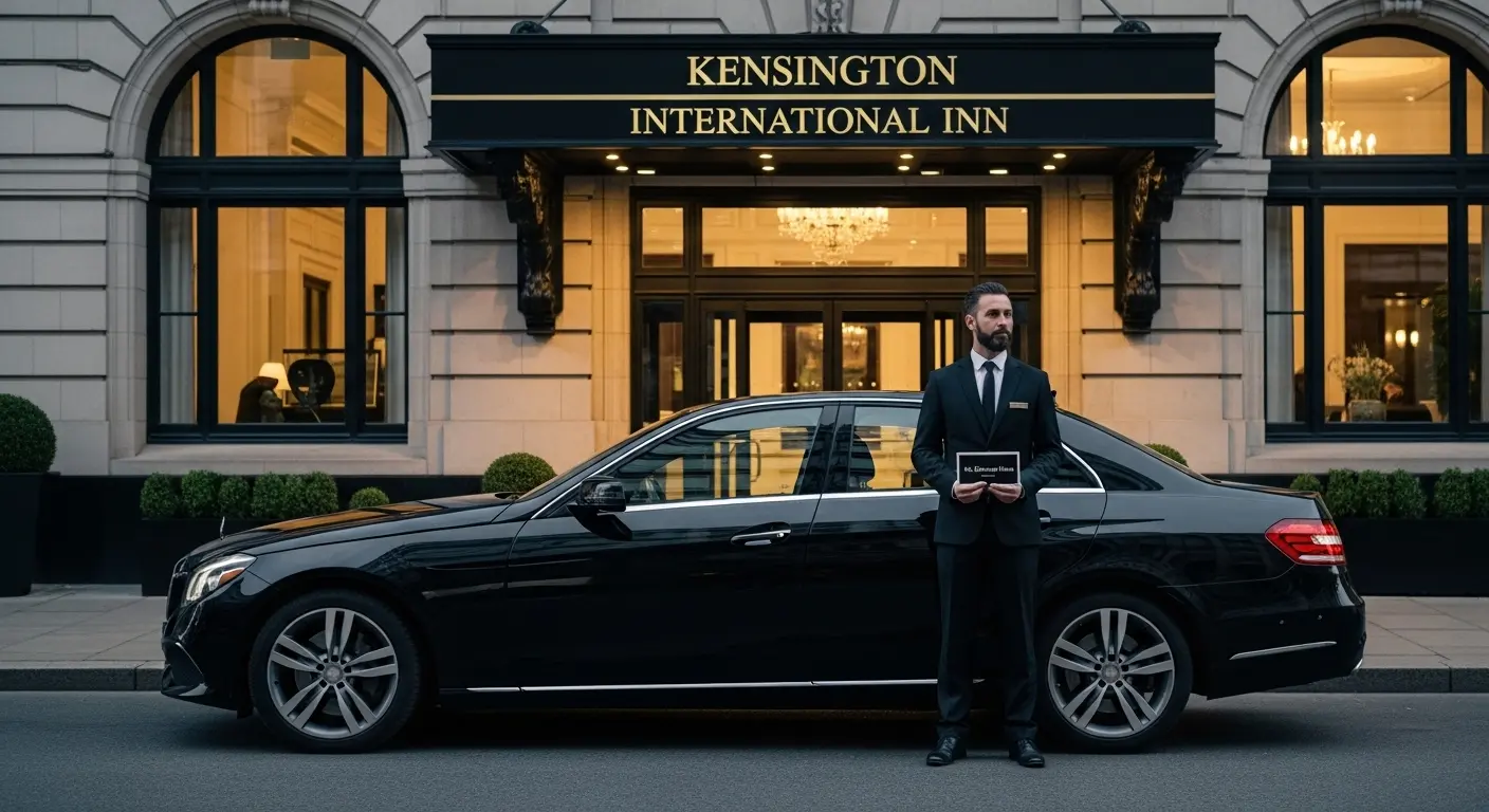 Kensington International Inn Taxi to Heathrow T5