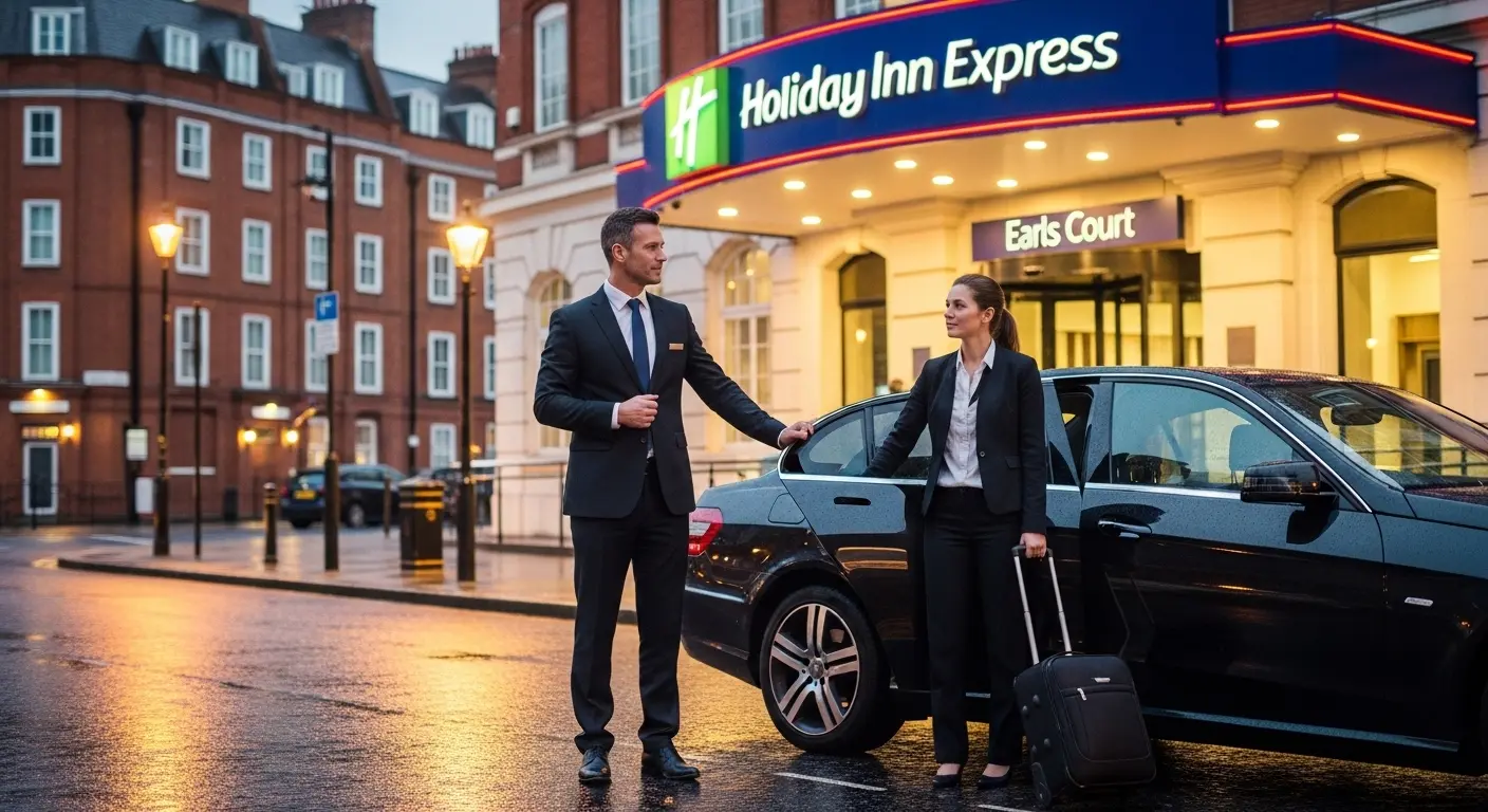 Holiday Inn Express Earls Court Taxi to Heathrow T5