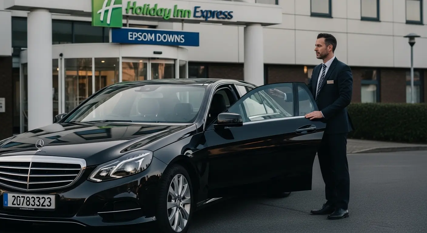Holiday Inn Express Epsom Downs Taxi to Heathrow T5