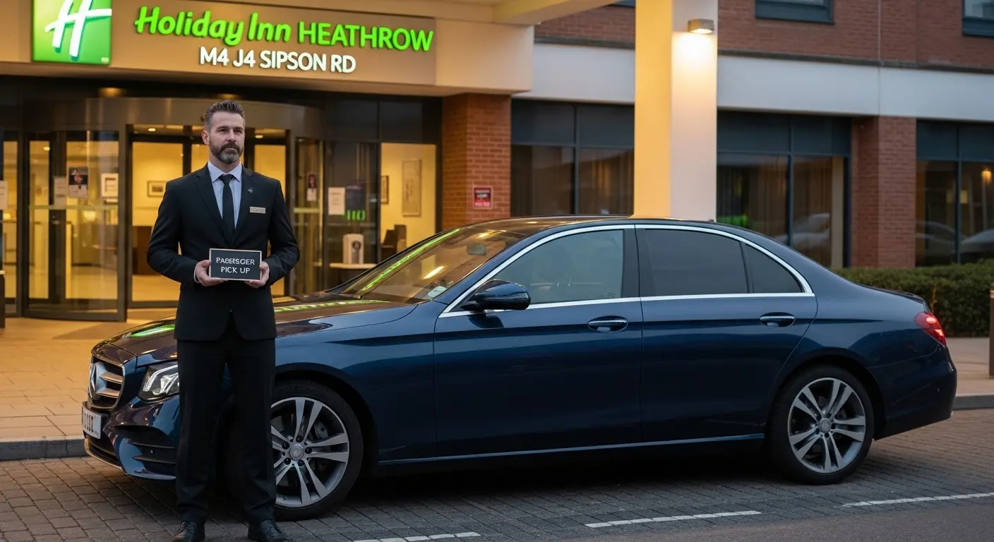 Holiday Inn Heathrow Hotel M4 J4 Sipson Rd Taxi  Heathrow t5