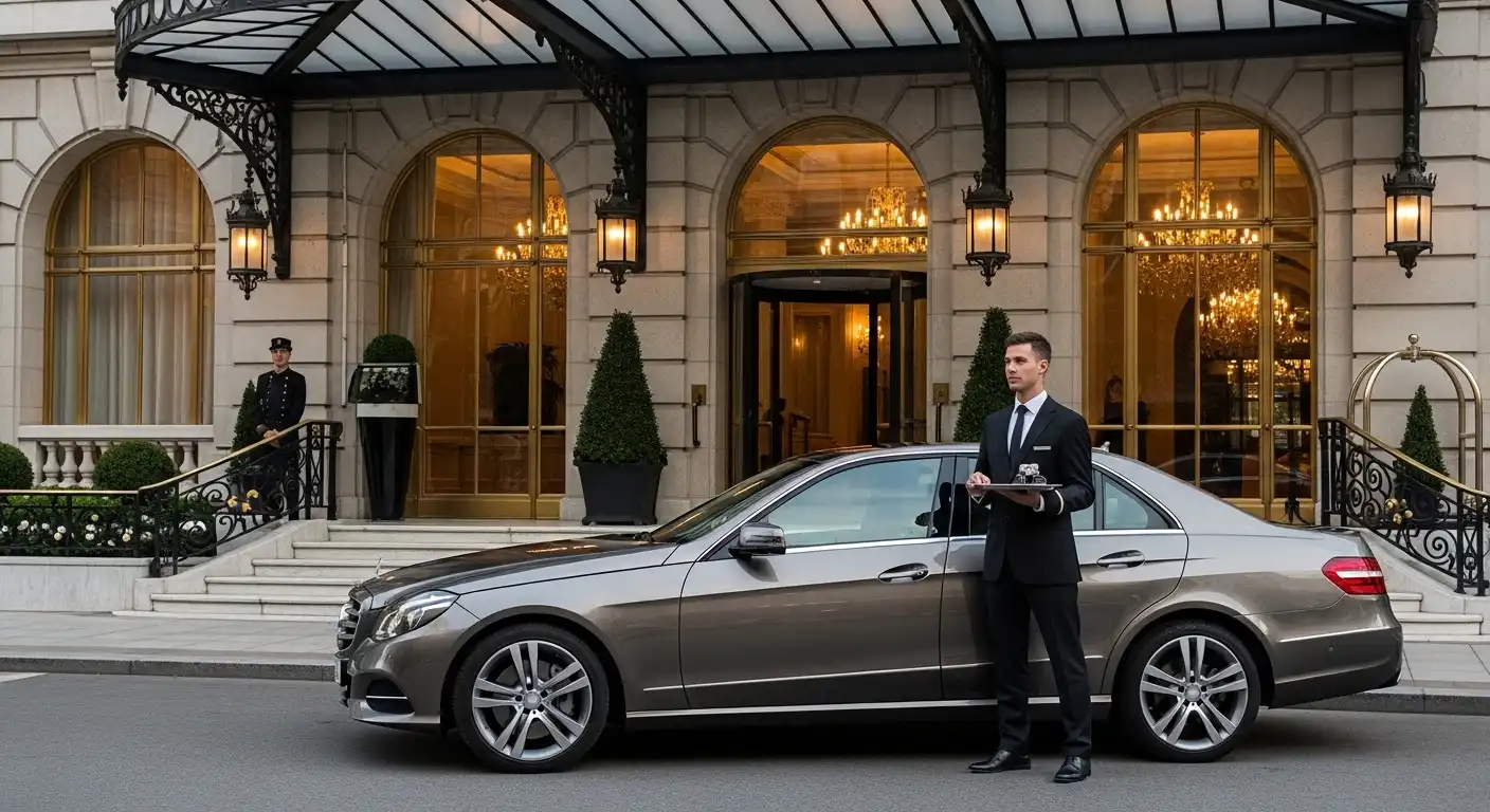 Taxi from Waldorf Astoria The Bentley to Heathrow Terminal 5