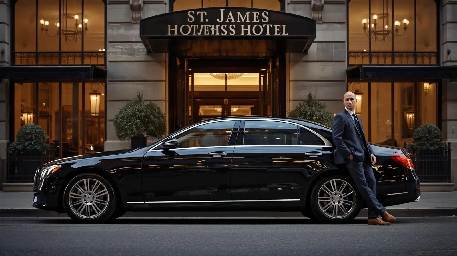 St James Hotel and Club Taxi to Heathrow T5 