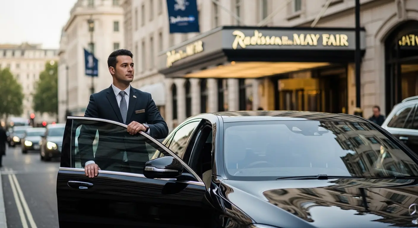 Radisson Blu May Fair Hotel Taxi to Heathrow T5