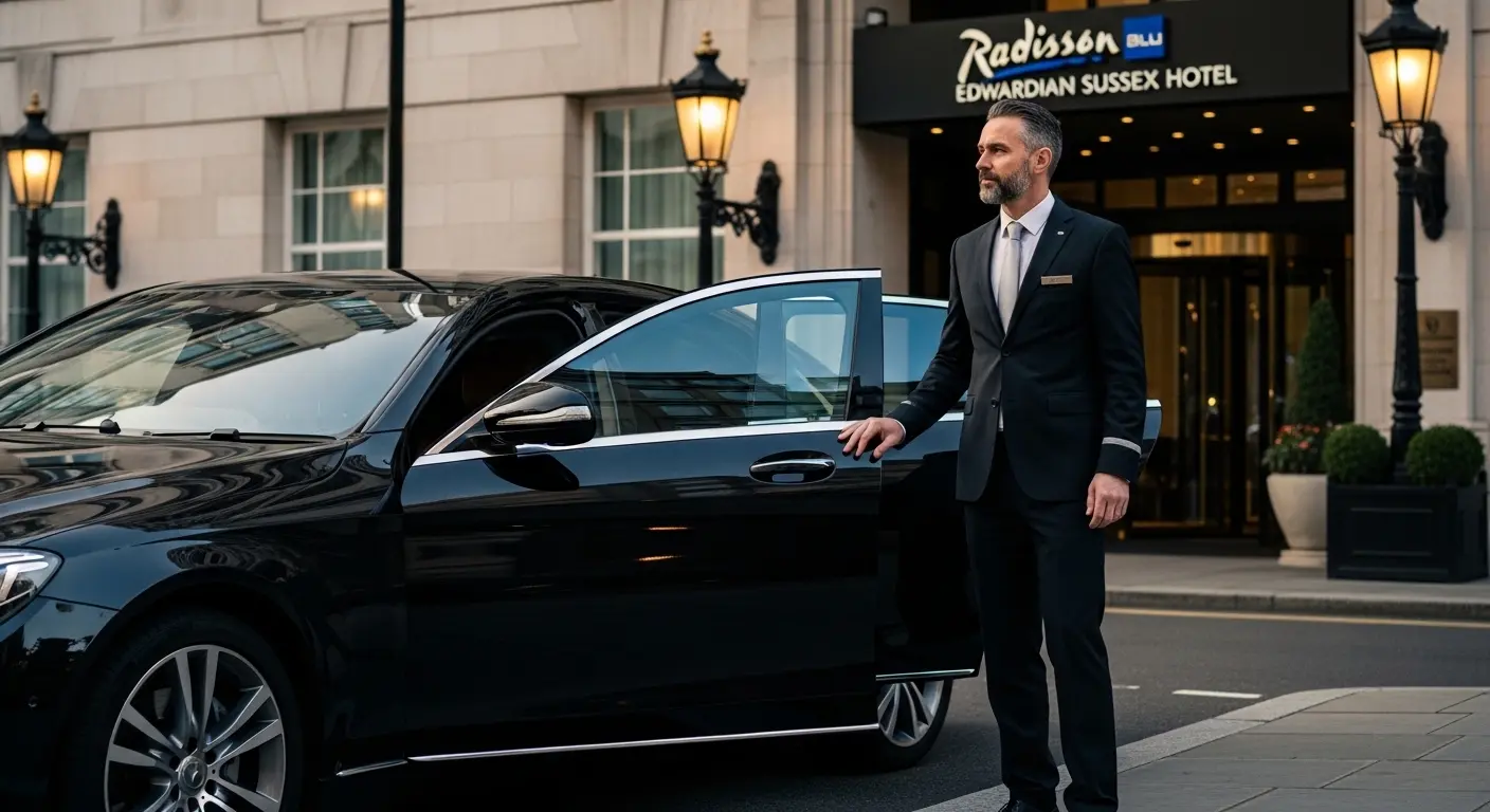 Radisson Blu Sussex Hotel Taxi to Heathrow T5