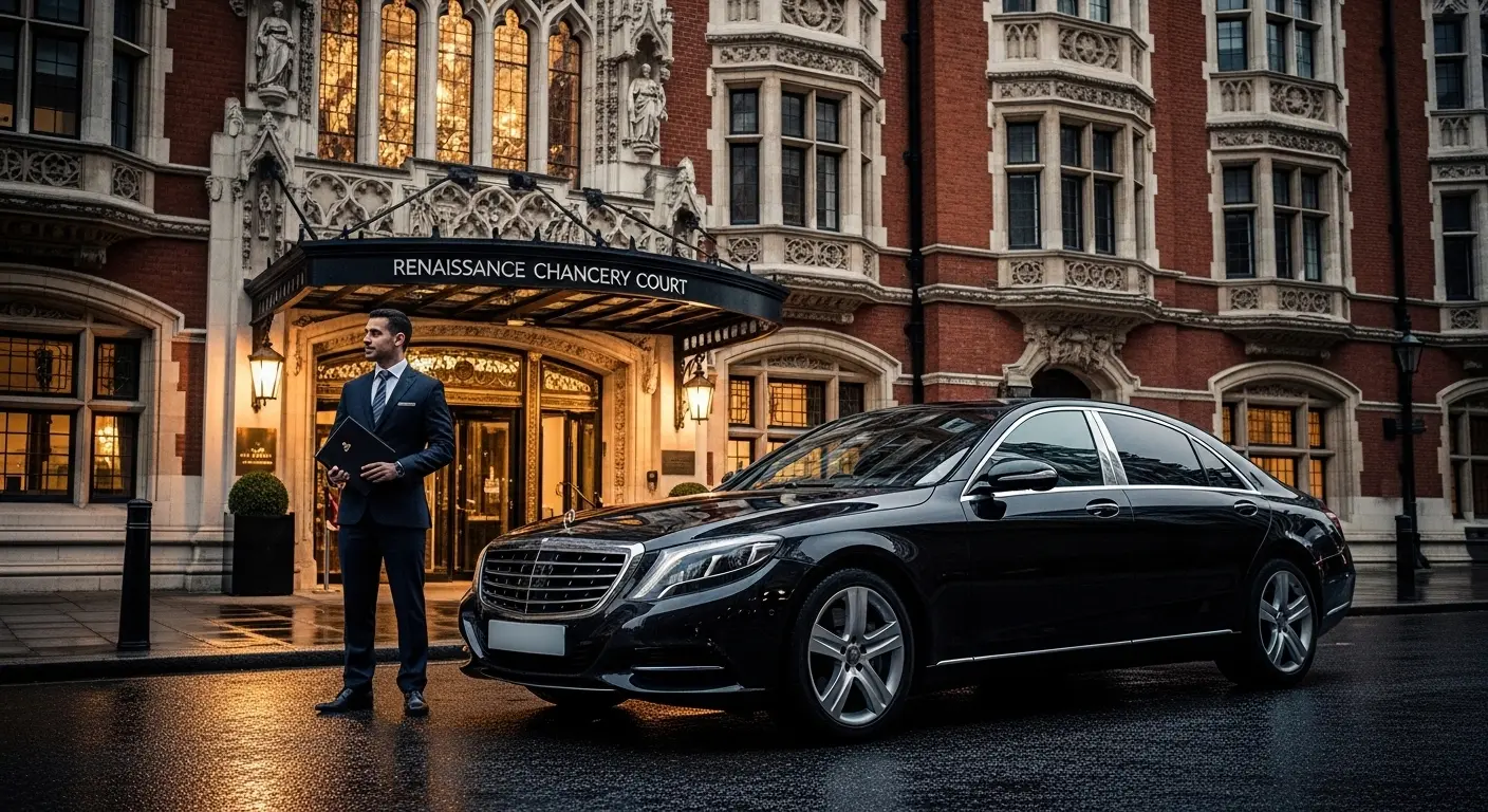 Renaissance Chancery Court Taxi to Heathrow T5
