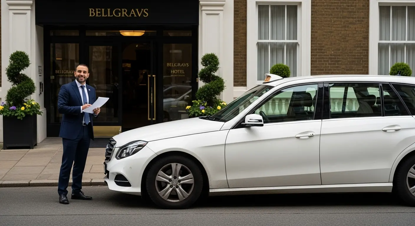Taxi Belgraves Hotel to Heathrow Airport Terminal 5