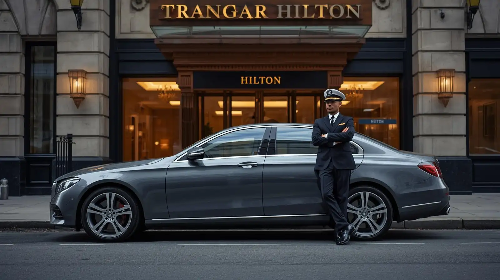 Trafalgar Hilton Taxi to Heathrow Airport T5