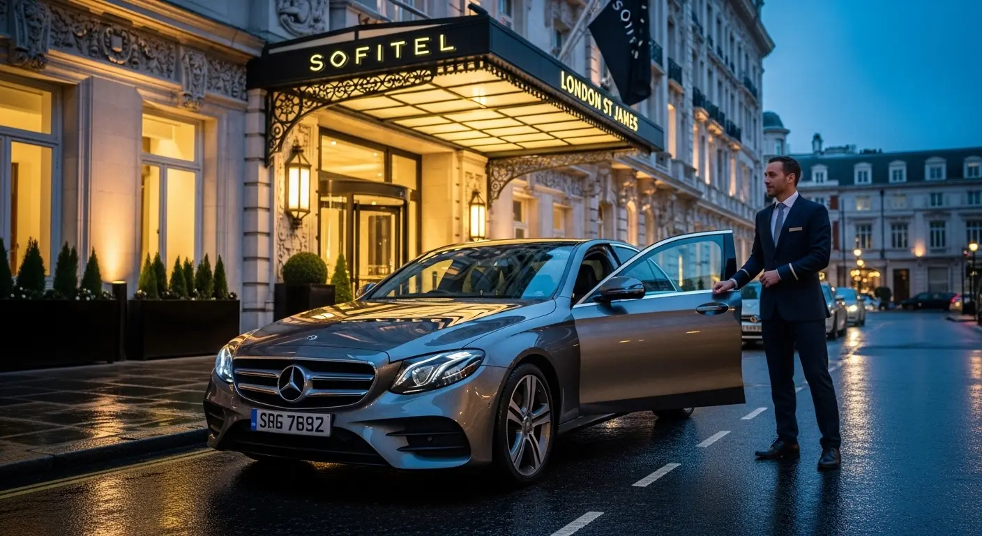 St James London Sofitel Taxi to Heathrow Airport Terminal 2