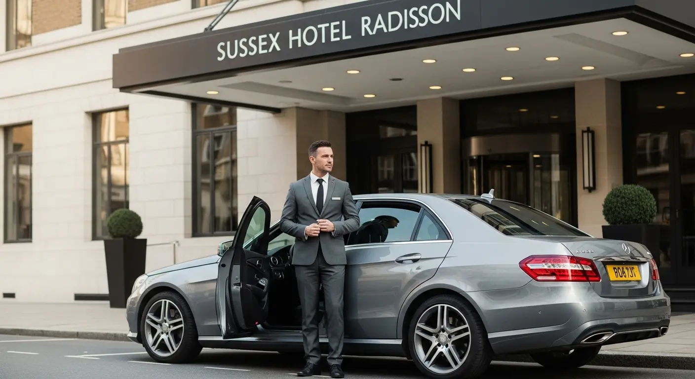 Sussex Hotel Radisson Taxi Service to Heathrow Terminal 2