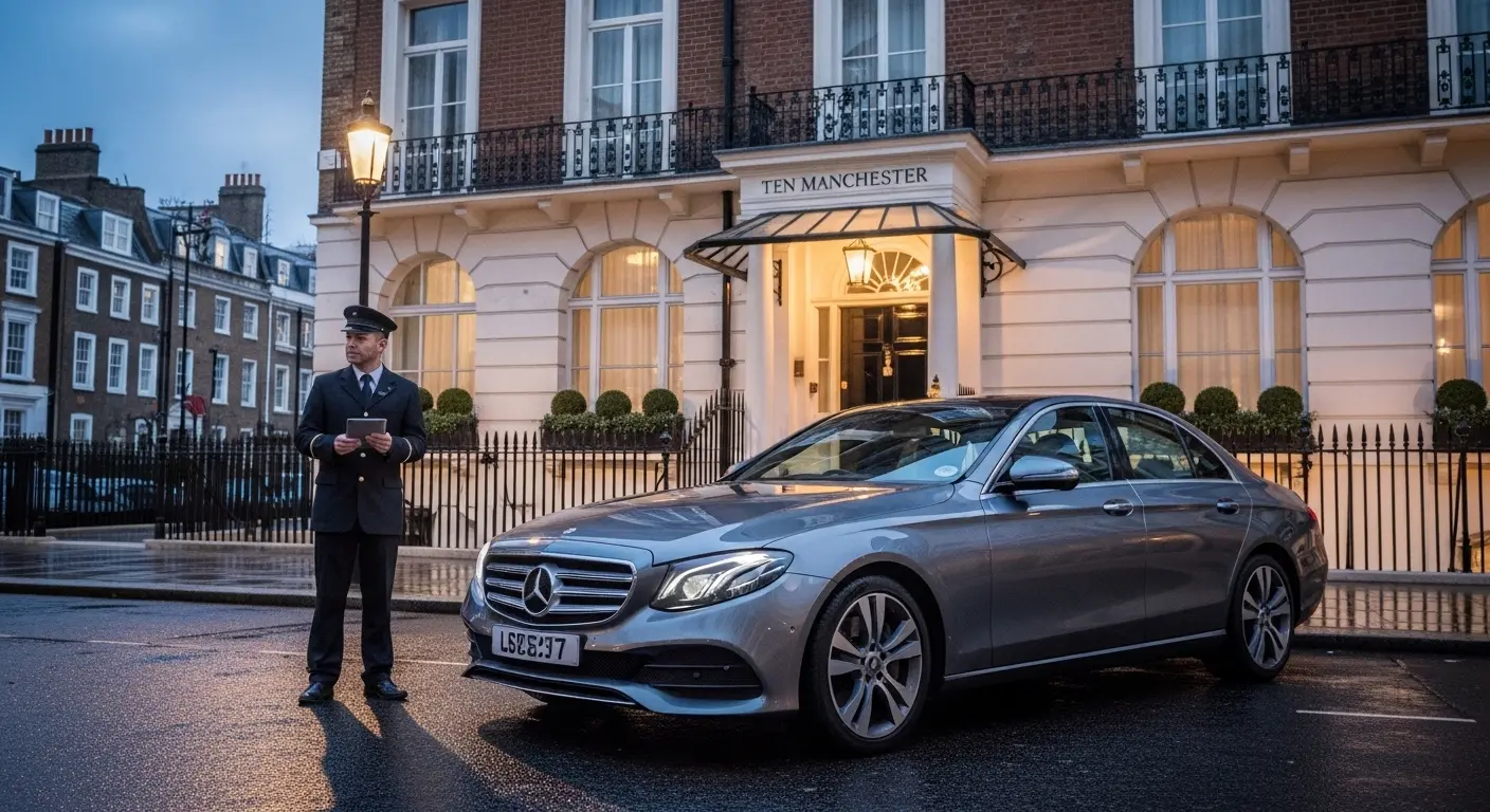 Ten Manchester Street Hotel Taxi to Heathrow Terminal 2