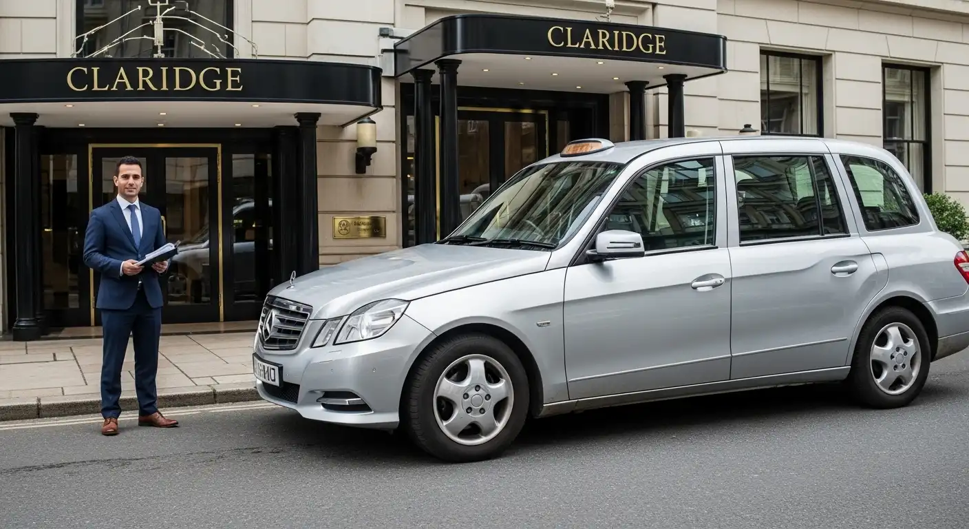 Taxi from Claridges Hotel to Heathrow Terminal 5