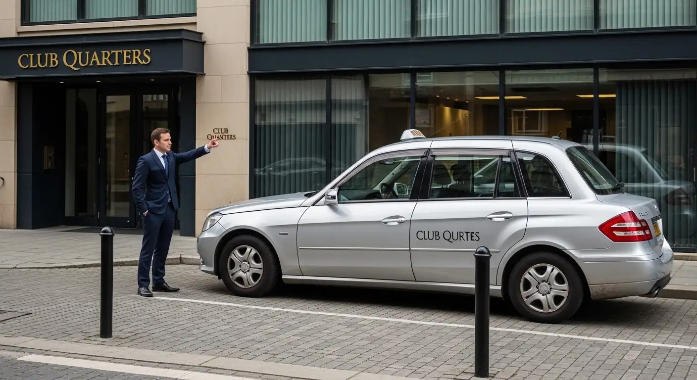 Club Quarters Gracechurch to Heathrow Terminal 5 Taxi