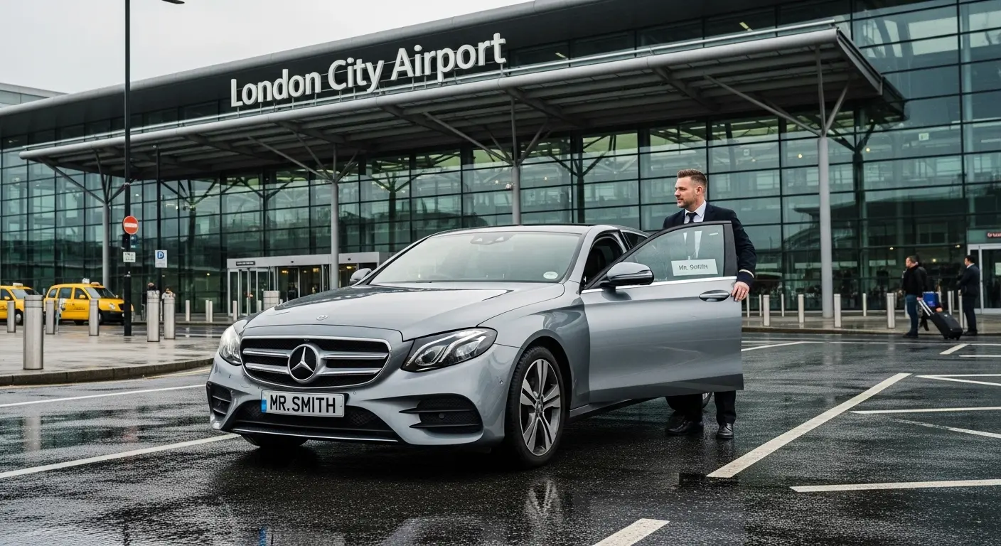 CM15 Brentwood Taxi from London City Airport