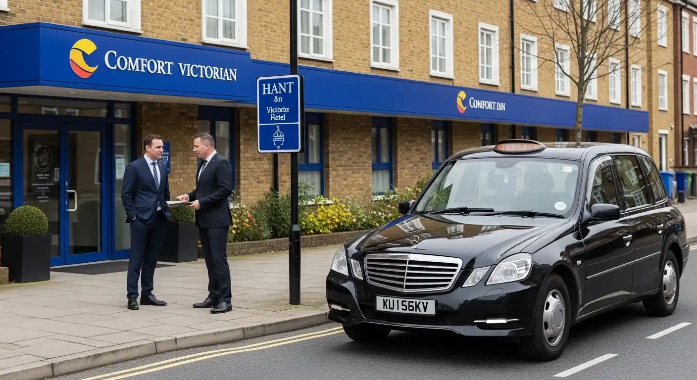Taxi from Comfort Inn Victoria to Heathrow Airport T5